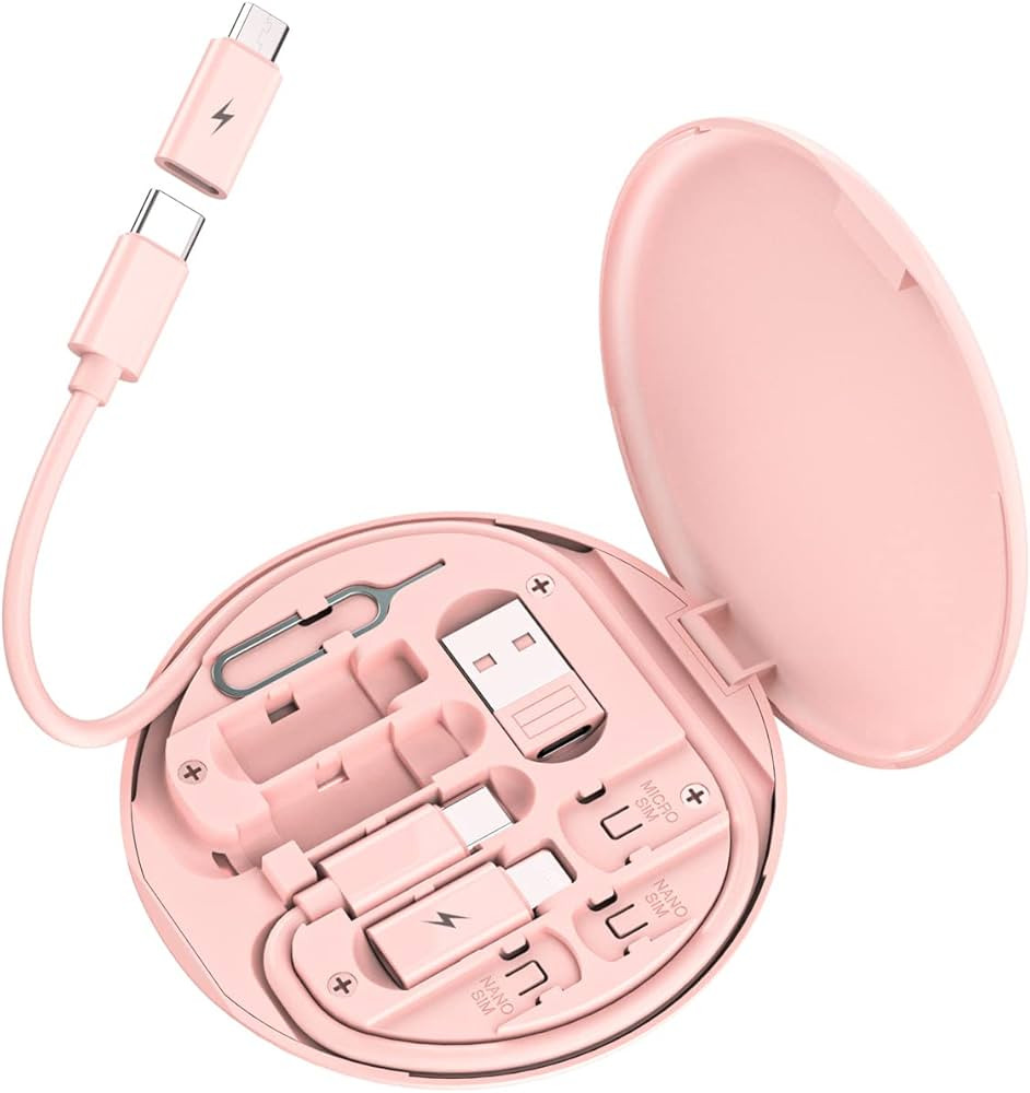 Multi USB Charging Adapter Cable Kit, USB C to Lighting Adapter Box, Conversion Set USB A & Type ... | Amazon (US)