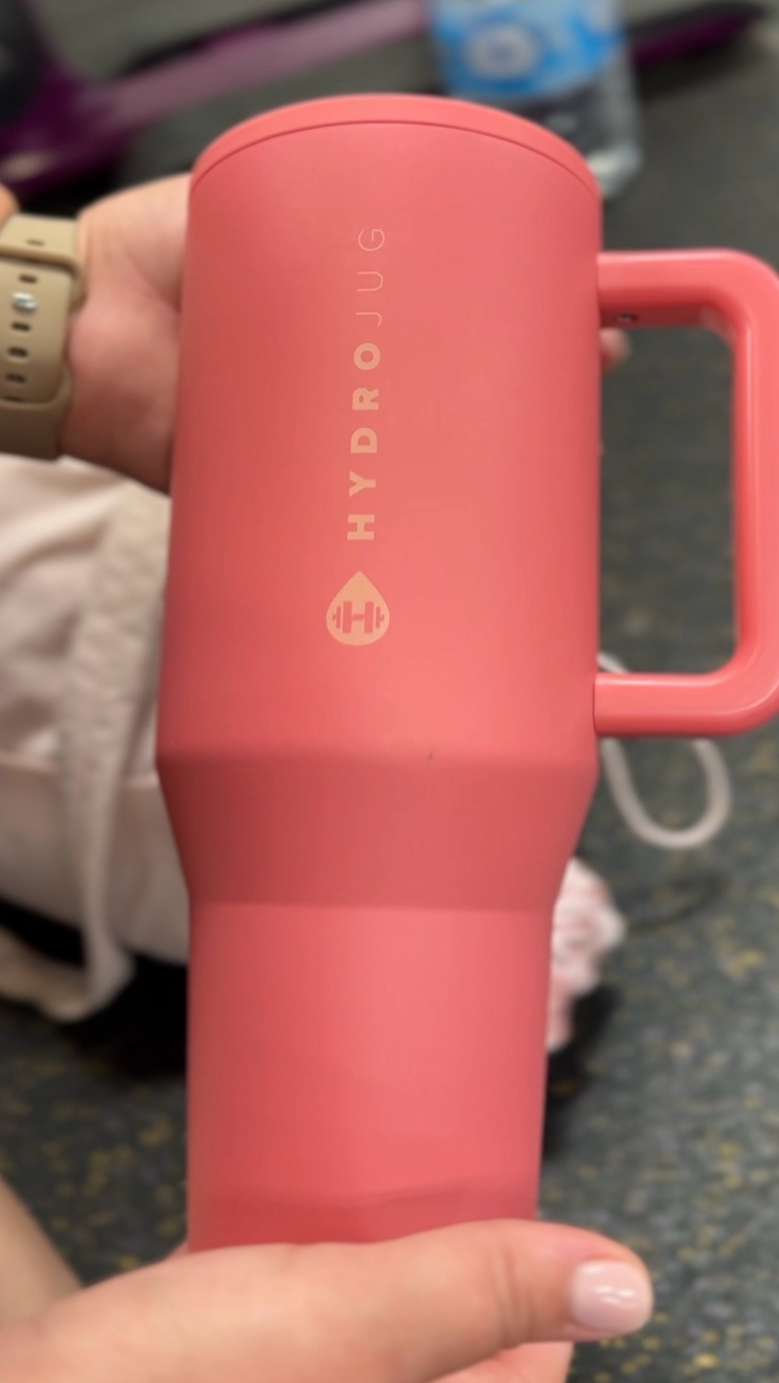 My go to cup for the summer! ☀️ || #hydrojug #waterbottle #nospilltumbler 

#LTKTravel #LTKSummerEdit #LTKActive