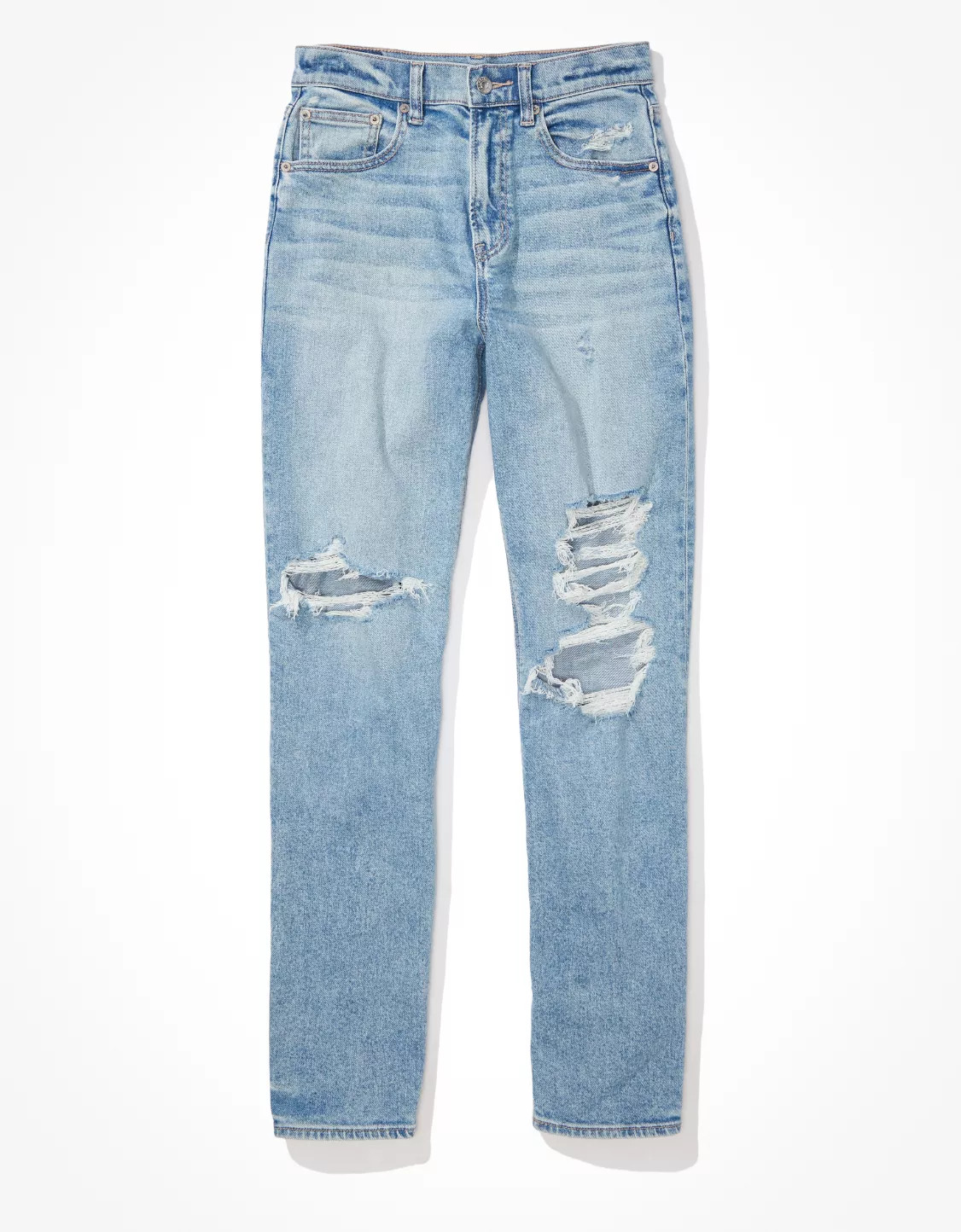 AE Stretch Ripped Highest Waist '90s Boyfriend Jean | American Eagle Outfitters (US & CA)