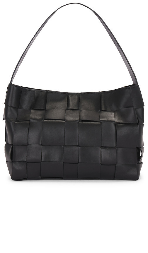 St. Agni Woven Mini Tote in Black. | Revolve Clothing (Global)