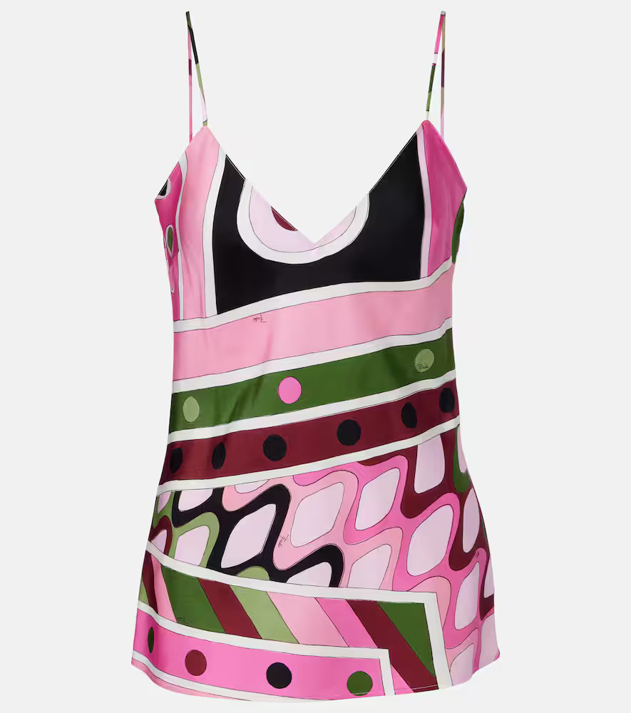 Pucci Vivara silk satin top | Mytheresa (US/CA)