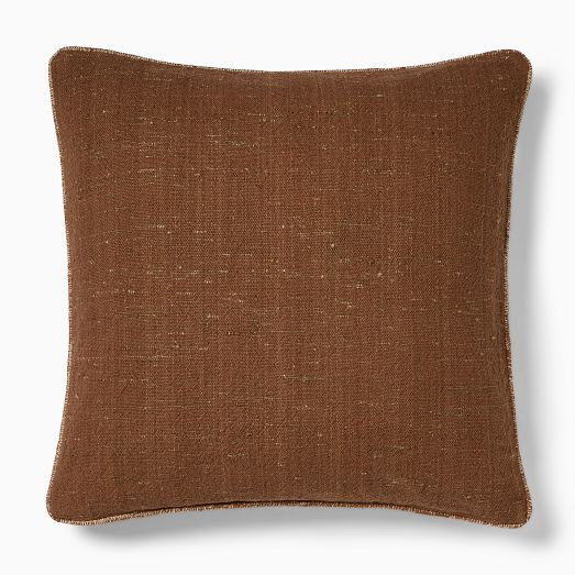 Variegated Slub Pillow Cover | West Elm (US)