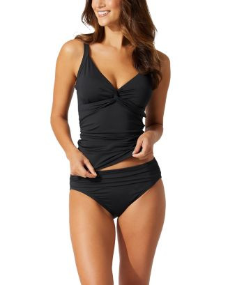 Twist Front Underwired Tankini Top | Bloomingdale's (US)