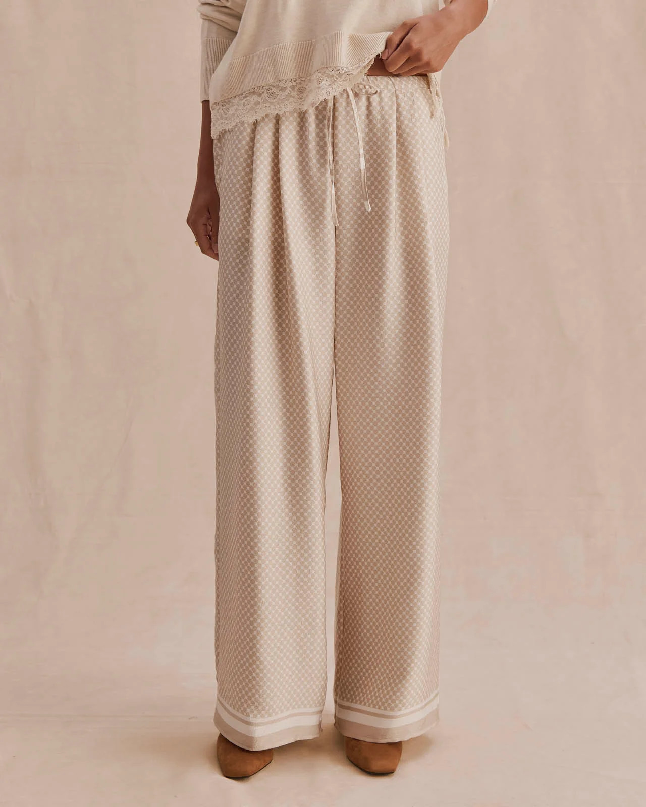 Valerie Pleated Print Pant | Spiffy & Splendid