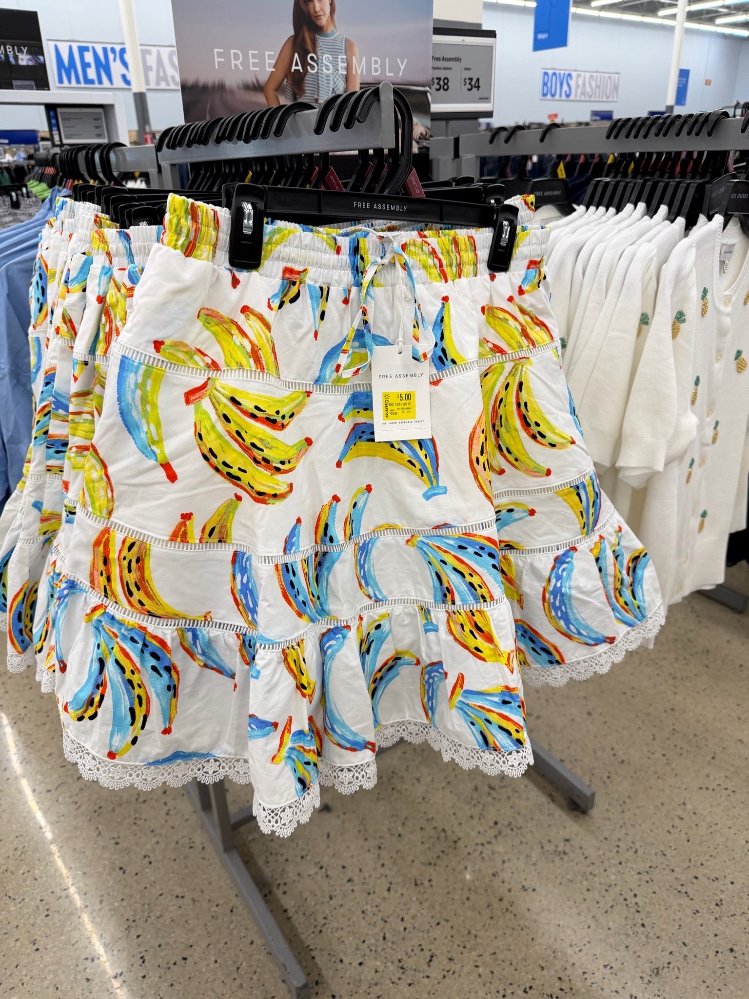 $5 Walmart skirt on clearance! What?! Cotton, built in slip. Quality is on par with jcrew factory. #walmartfashion

#LTKSaleAlert