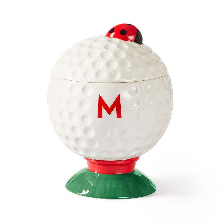 Golf Ball Ceramic Ice Bucket | Mark and Graham