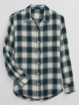 Flannel Easy Shirt | Gap Factory