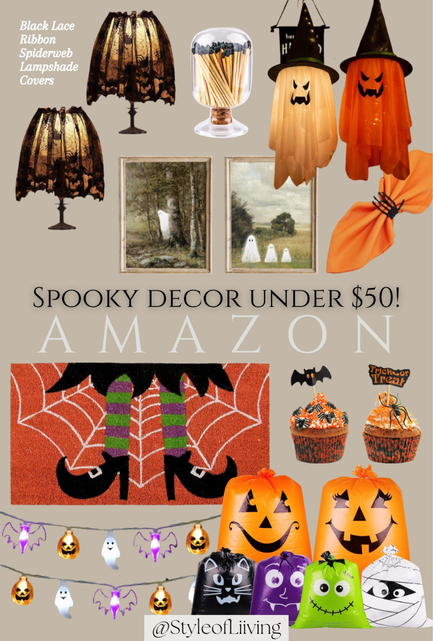 Halloween decorations from Amazon under $50!

#LTKHalloween #LTKHome #LTKKids