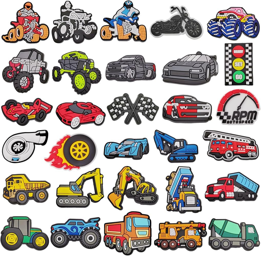 30pcs Shoes Charms for Clogs Pins Bag Accessories for Girls Boys Kids Shoes Decoration Charms for... | Amazon (US)