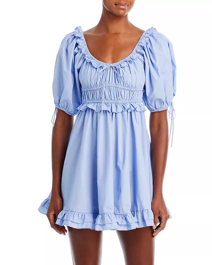 Cotton Poplin Mini Dress | Bloomingdale's (US)