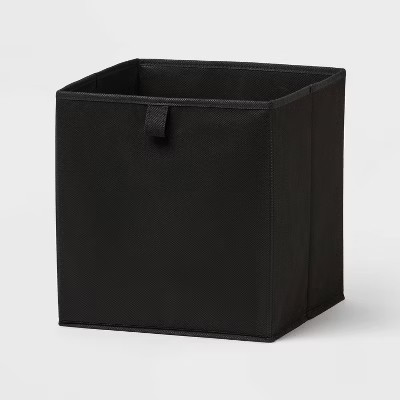 11" Fabric Bin Black - Brightroom™ | Target