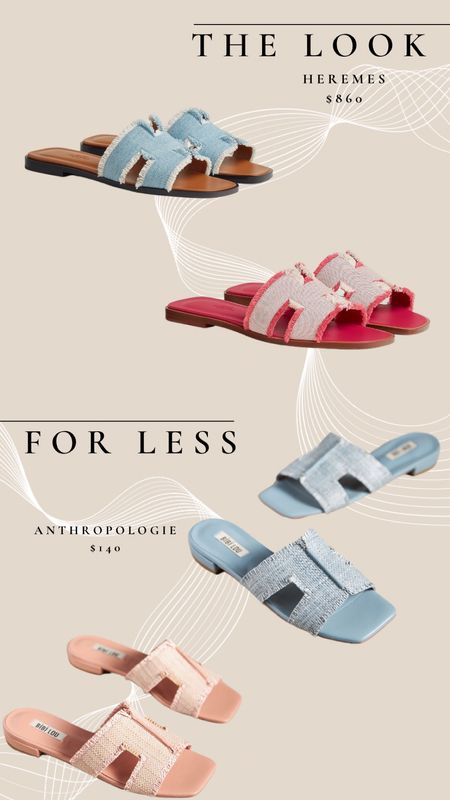 Designer sandal look for less! 

#LTKshoecrush #LTKMostLoved #LTKstyletip