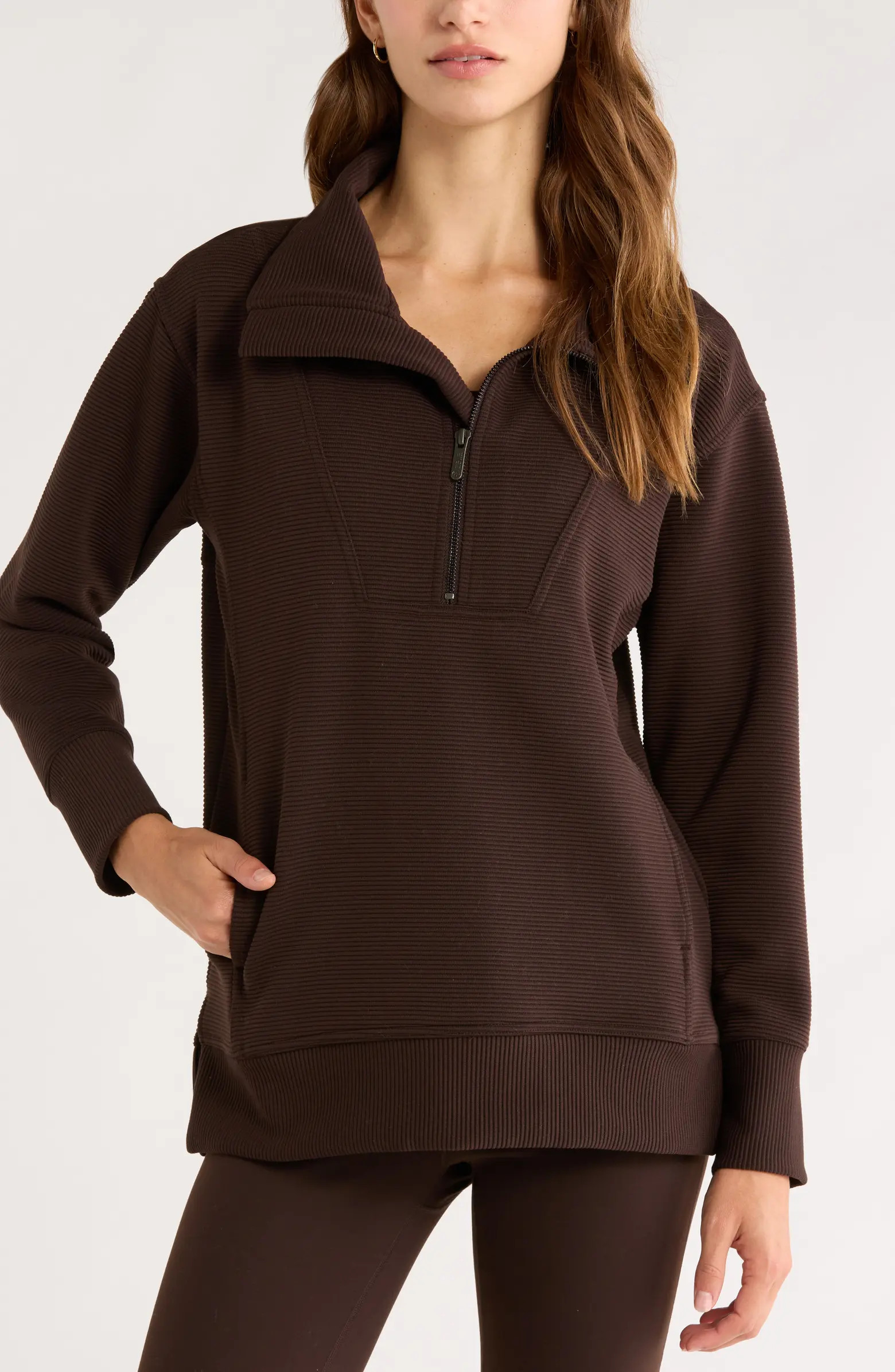 Kickback Ottoman Half Zip Tunic | Nordstrom