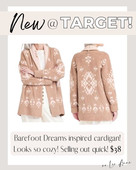 New Barefoot Dreams inspired cardigan at Target!

#LTKHoliday #LTKsalealert #LTKstyletip