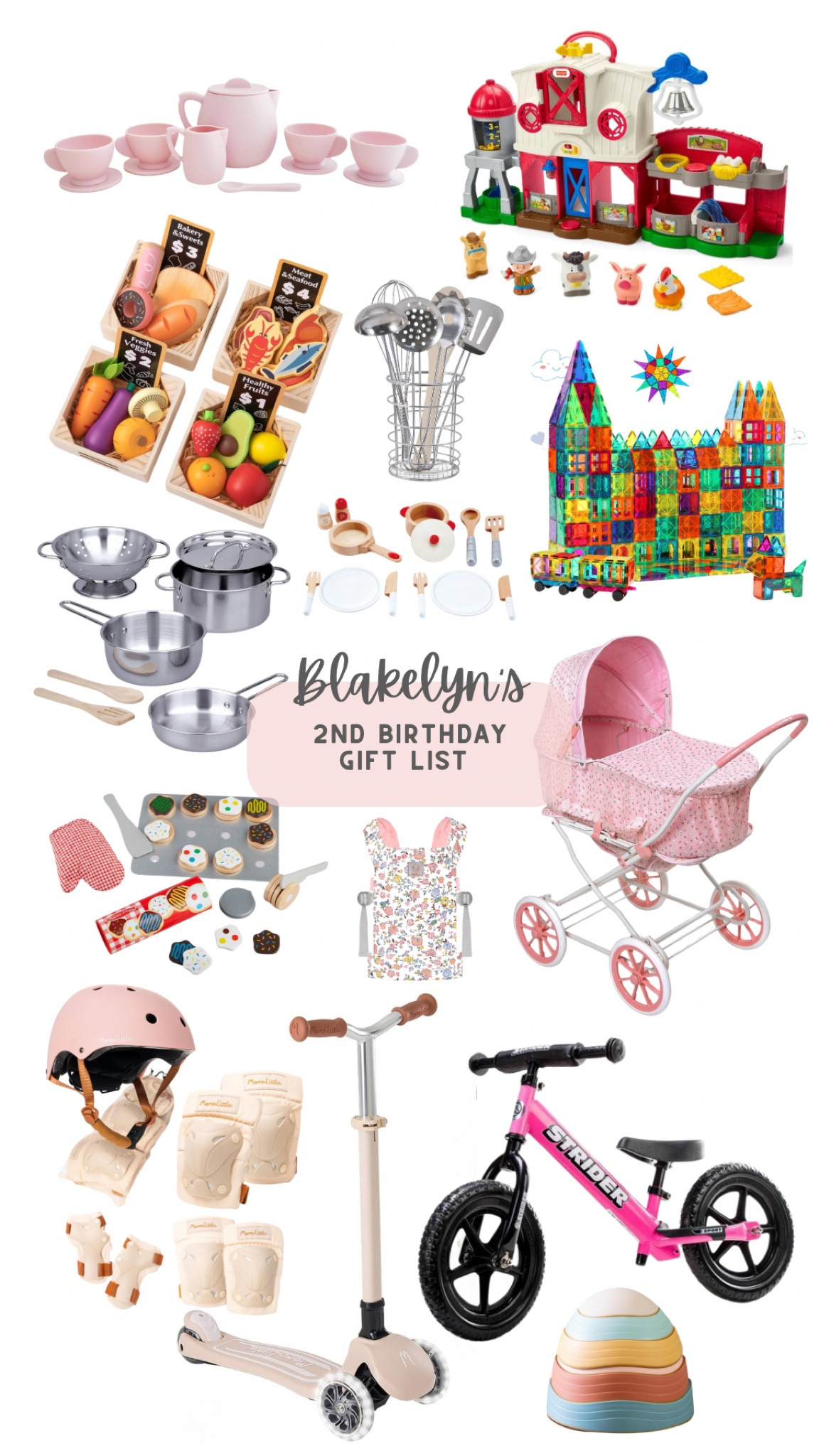 Blakelyn’s 2nd birthday gift list

Birthday gift | 2 year old | girl gift | toddler gift | gift list 

#LTKKids #LTKBaby #LTKParties