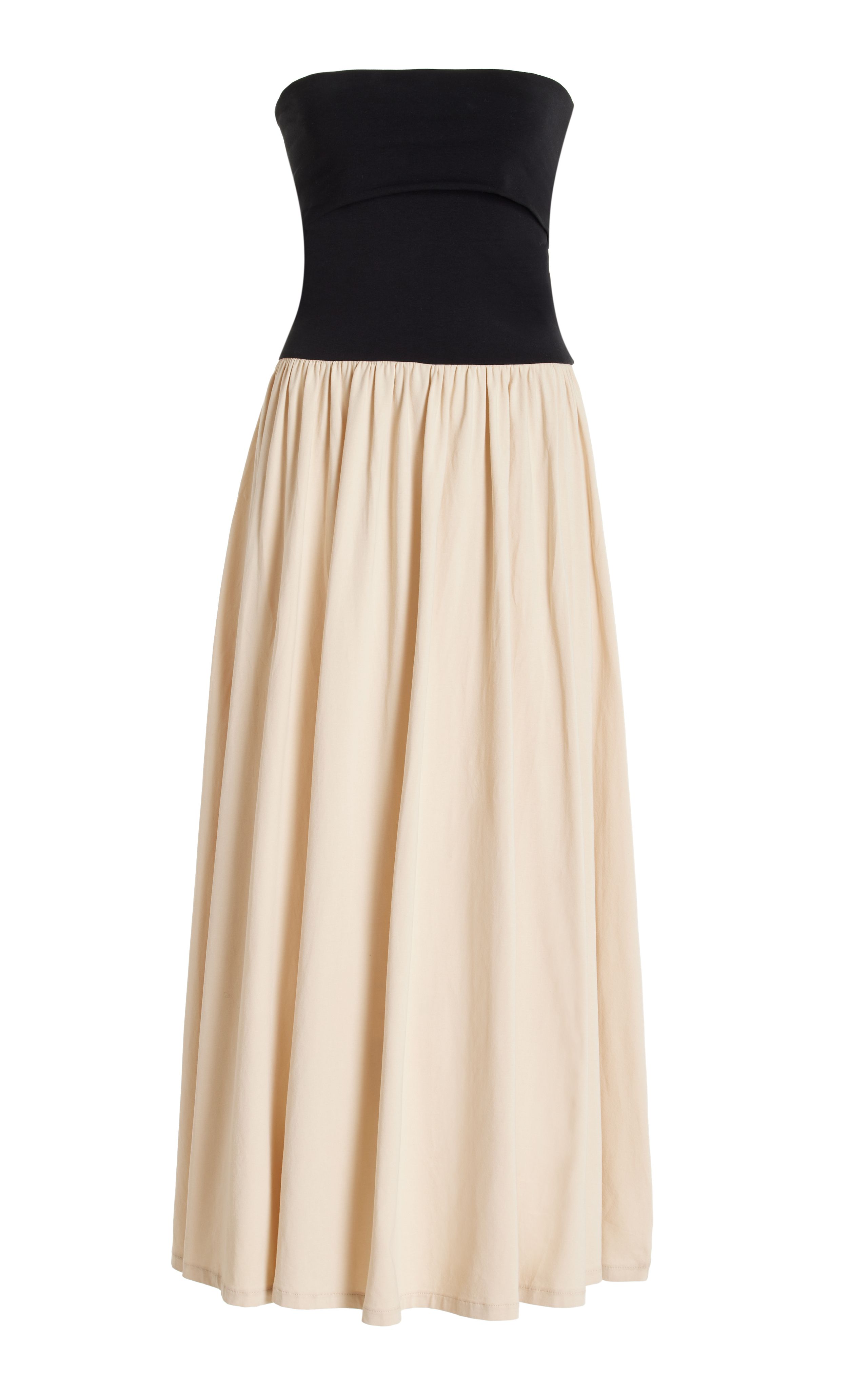 Strapless Organic Cotton Maxi Dress | Moda Operandi (Global)