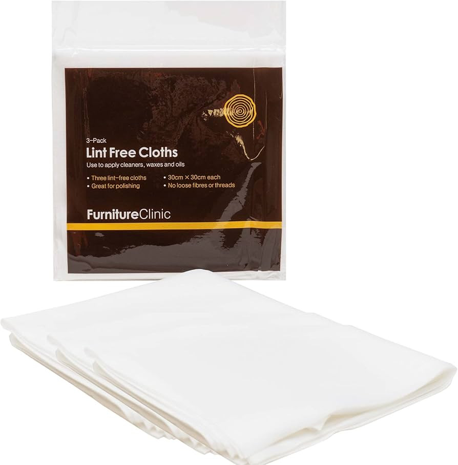 Furniture Clinic Lint Free Cotton Cloths | Eco-Friendly and Reusable Multi-Purpose Application Ra... | Amazon (US)