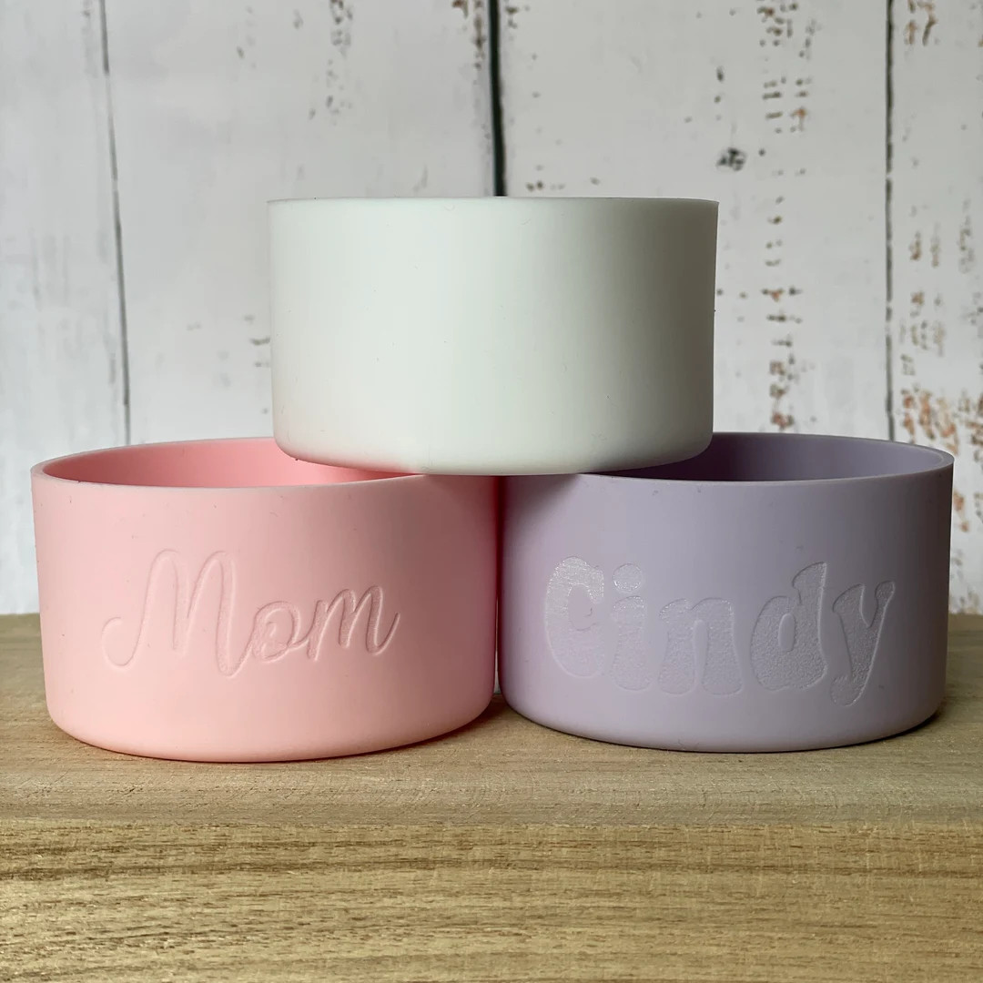 PERSONALIZED Silicone Tumbler Bumper or Boot | Stanley Tumbler Accessories | Silicone Bumper | Si... | Etsy (US)