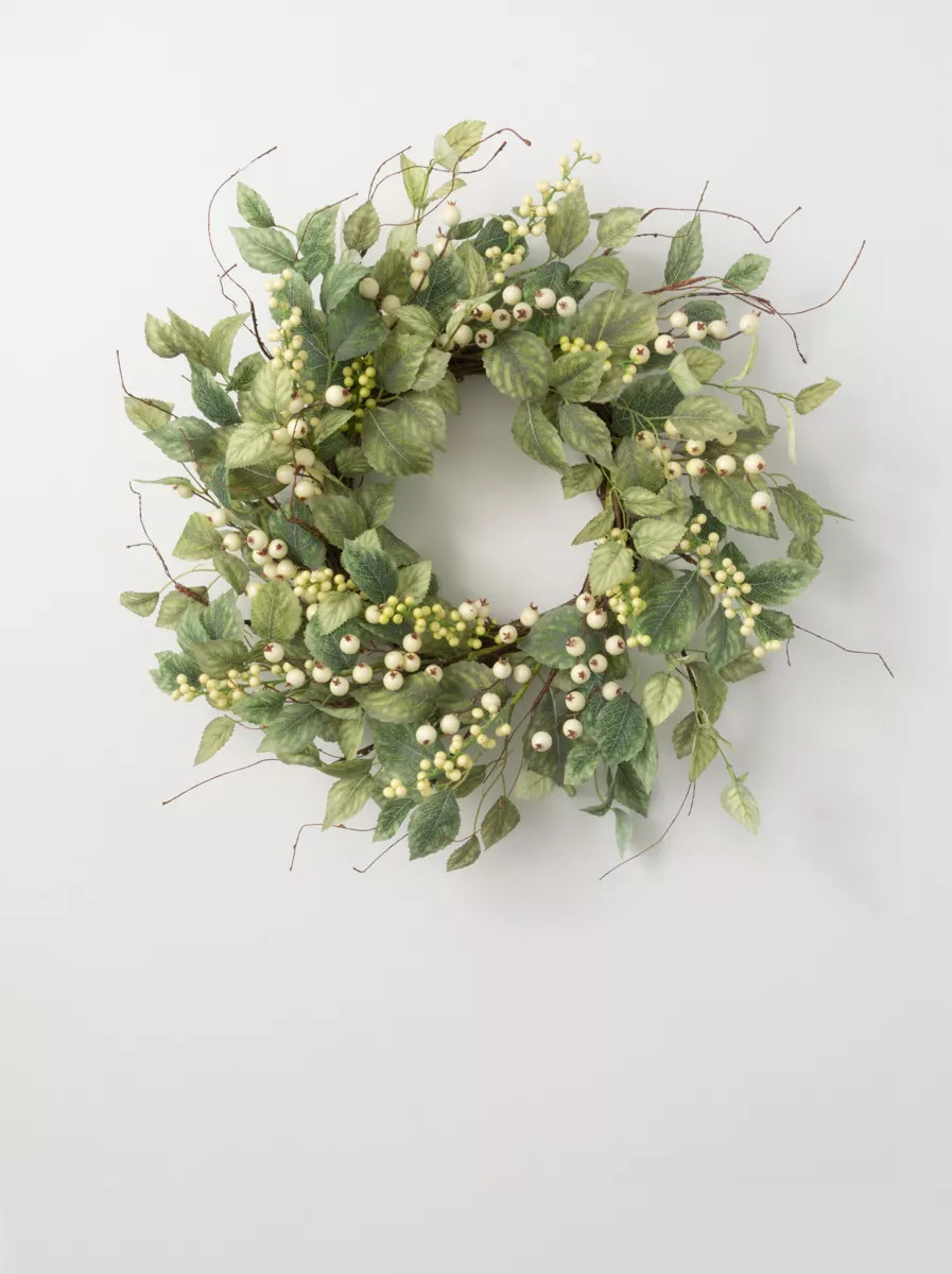 Sullivans Artificial Leaf Berry Wreath | Target