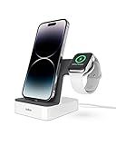 Belkin F8J237ttWHT iPhone Charging Dock + Apple Watch Charging Stand (PowerHouse iPhone Charging Sta | Amazon (US)