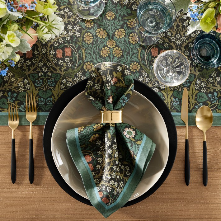 Presidio Gold Napkin Rings, Set of 4 | Williams-Sonoma