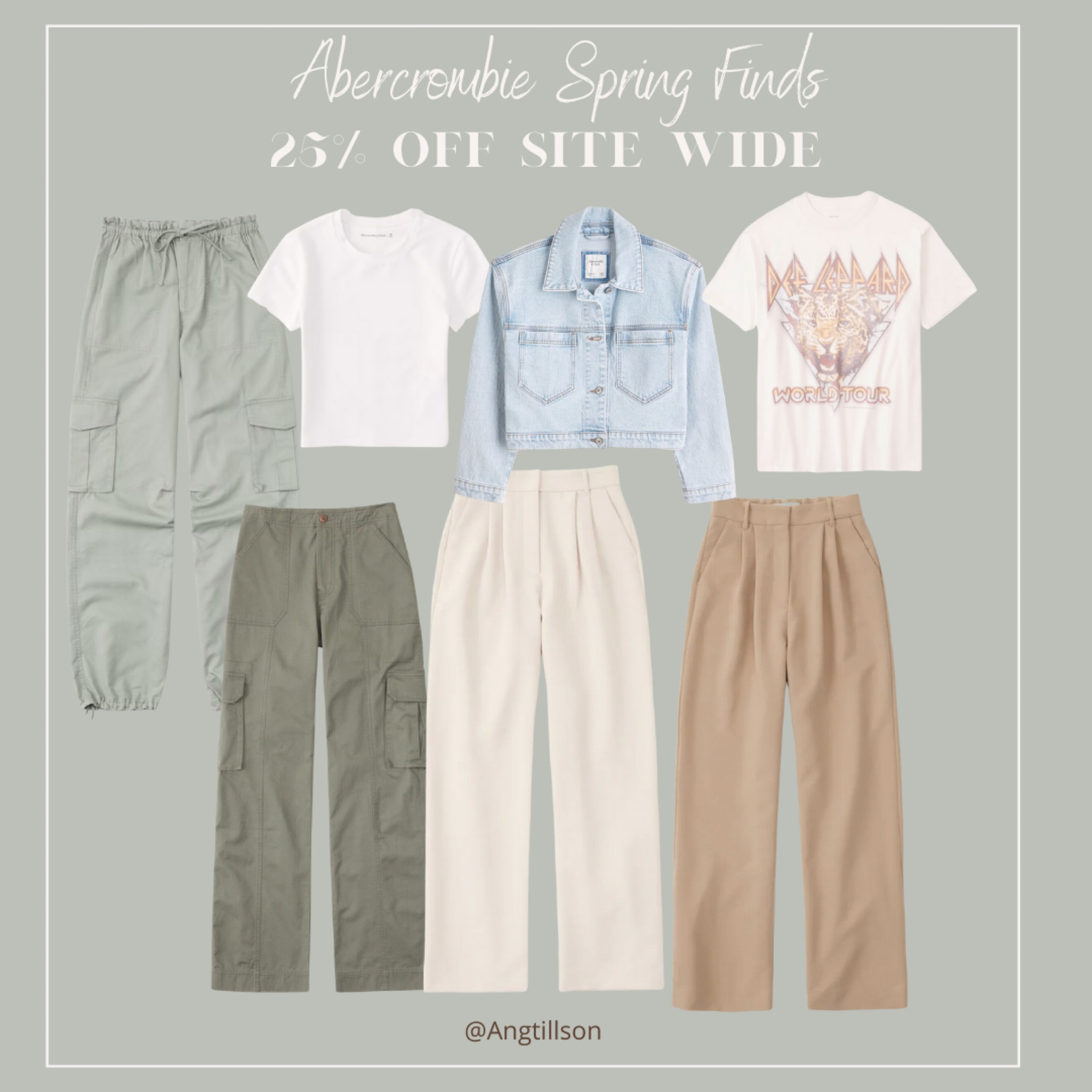 25% off Abercrombie Site Wide! Here are my recent Spring Finds😍

#LTKSeasonal #LTKsalealert #LTKstyletip