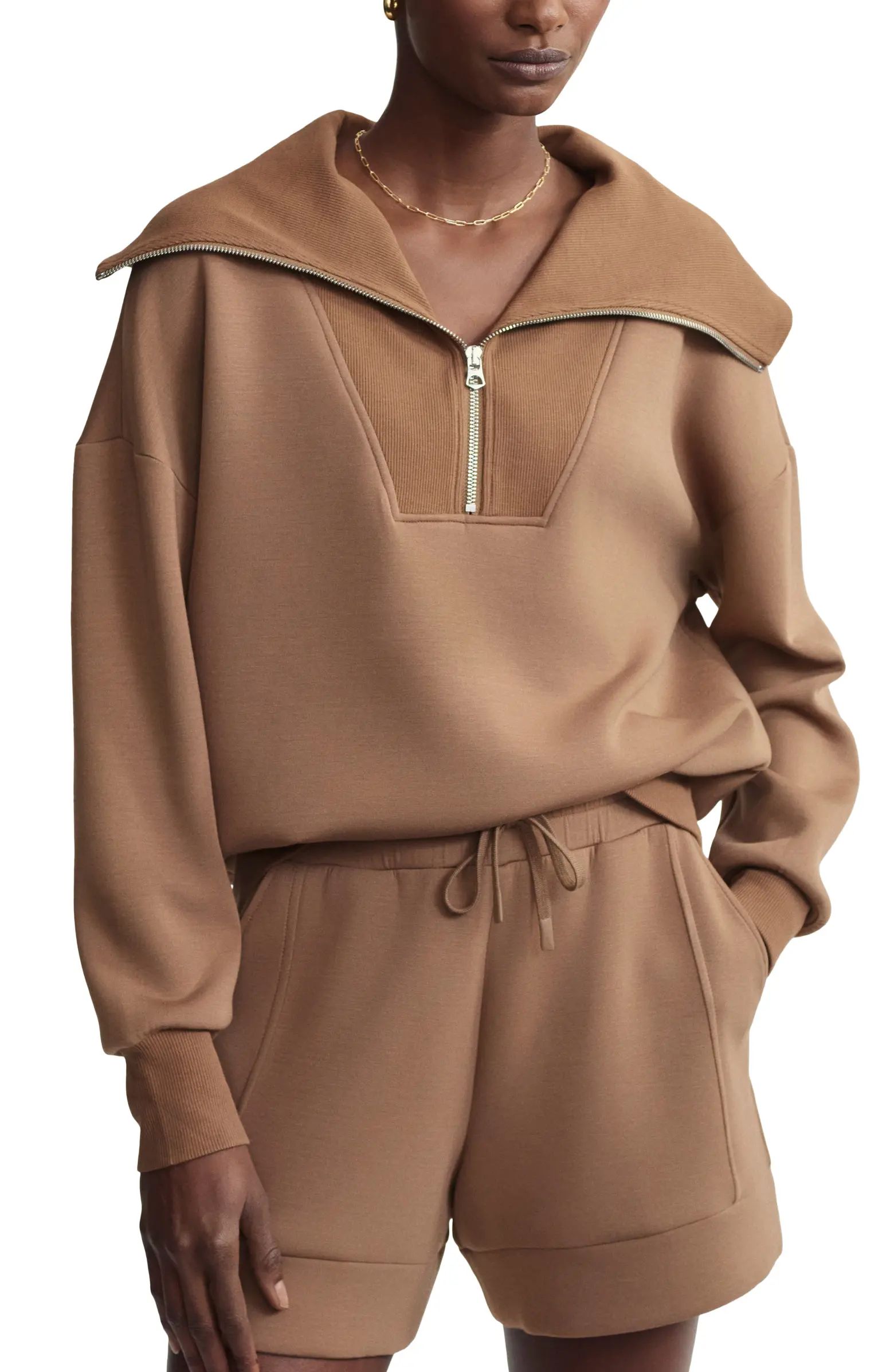 Varley Catherine Half Zip Sweatshirt | Nordstrom | Nordstrom