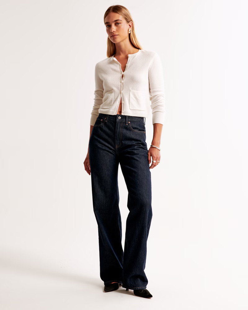 Women's High Rise Loose Jean | Women's Bottoms | Abercrombie.com | Abercrombie & Fitch (UK)