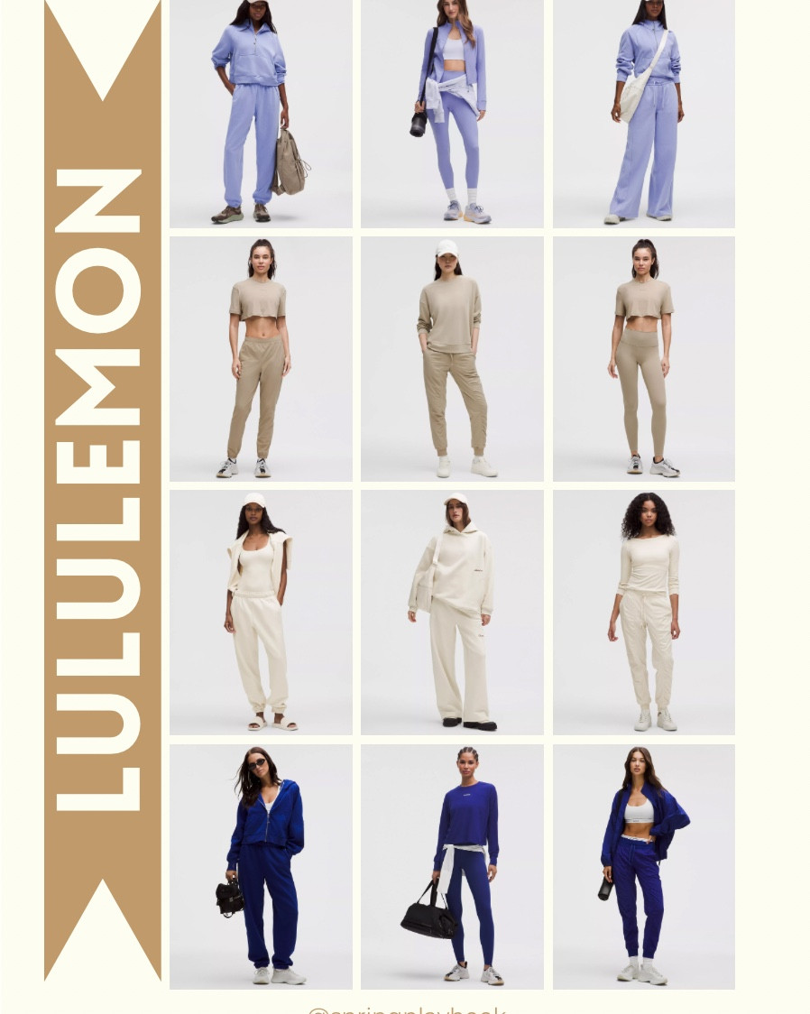 Lululemon for Springs

#createdcolorful #createdcolorfulspring #hocspring #tcispring #tcilightspring ##lightspring #warmspring #truespring #brightspring #clearspring #paintboxspring #bluespring #hoccream #hochyacinth #hocbrightnavy