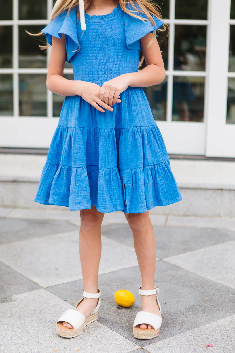 Mini Jovie Dress in Royal Blue - FINAL SALE | Ivy City Co