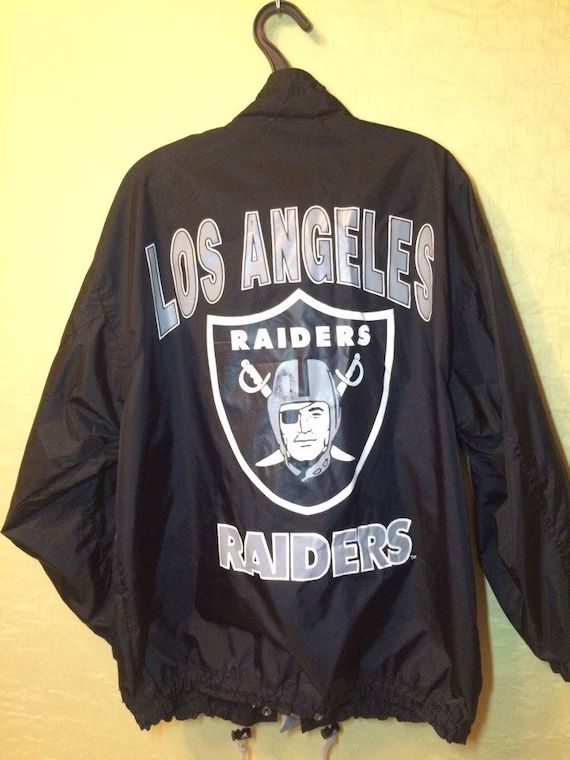 STARTER Los Angeles RAIDERS windbreaker, Oakland Raiders jacket, Apex One, football NFL, 90s hip-... | Etsy (US)