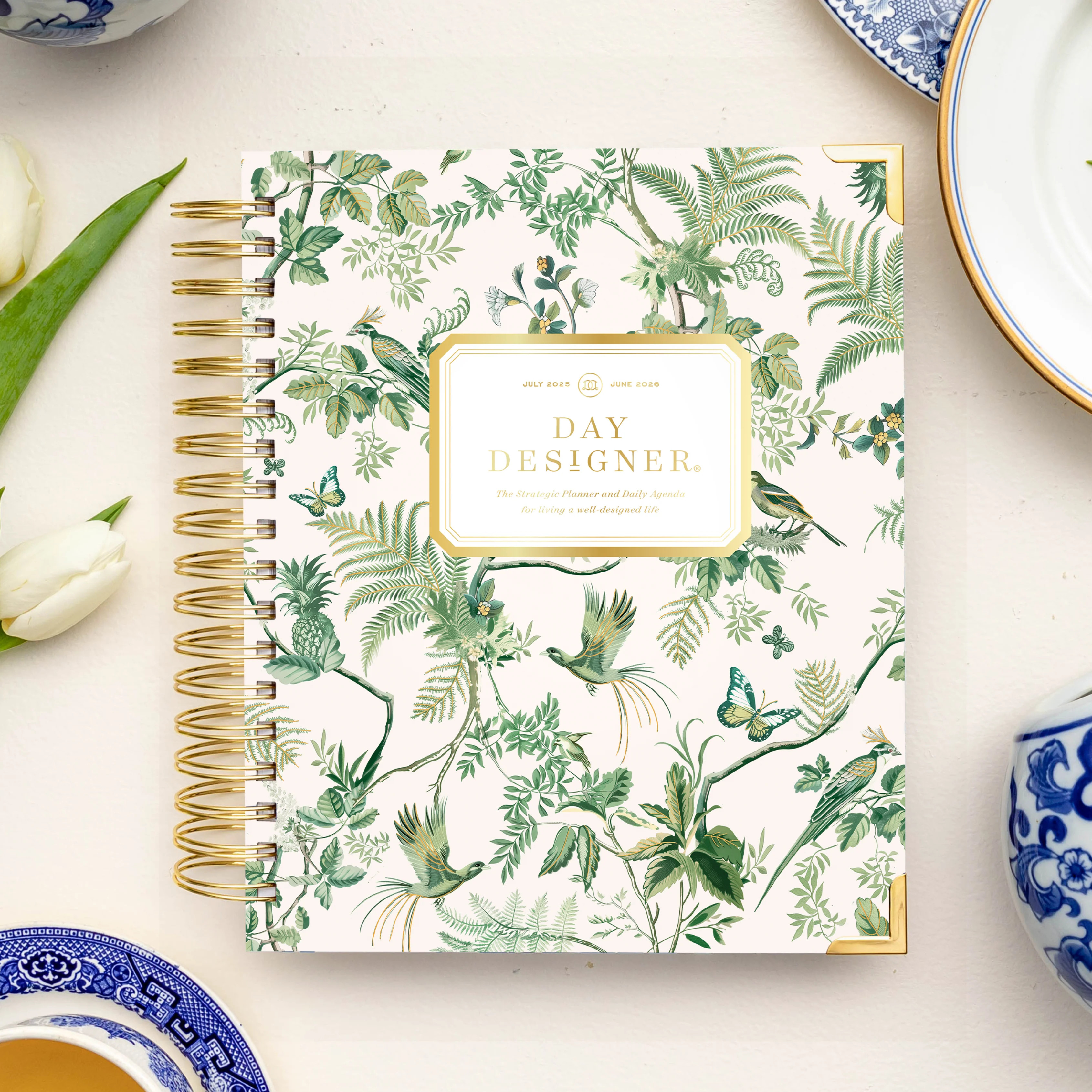 2025-26 Daily Planner: Vintage Garden | Day Designer