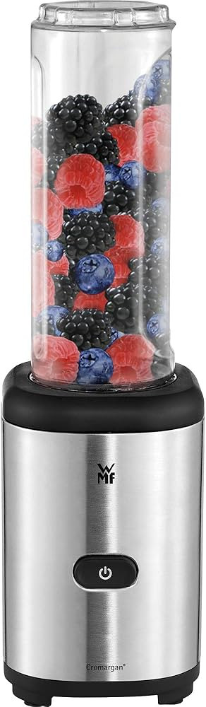 WMF Kult X Mix & Go Batidora de Vaso Individual 300 W de 0.6 L de capacidad y 4 cuchillas, acero ... | Amazon (ES)