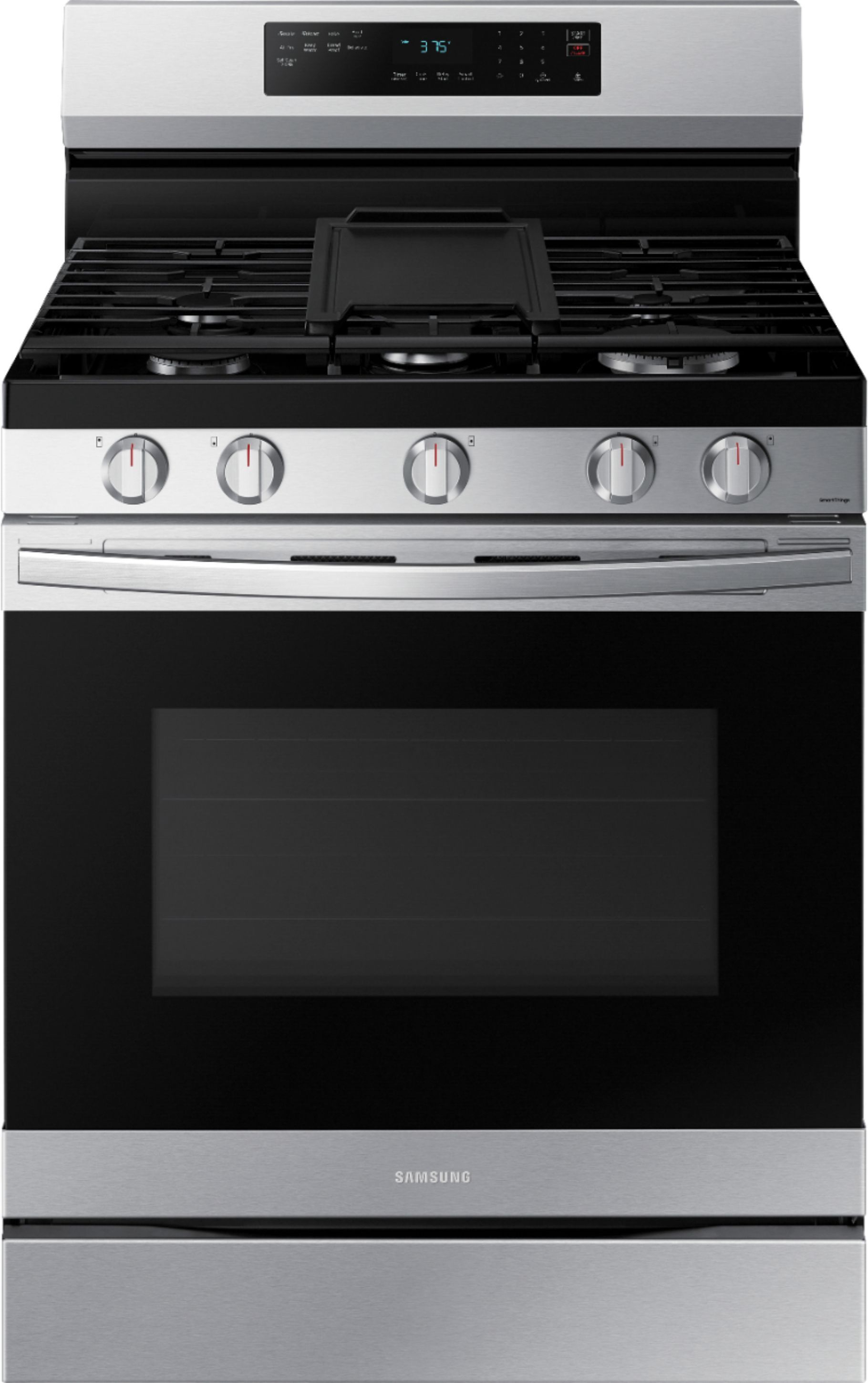 Samsung 6.0 cu. ft. Freestanding Gas Range with WiFi, No-Preheat Air Fry & Convection Stainless S... | Best Buy U.S.