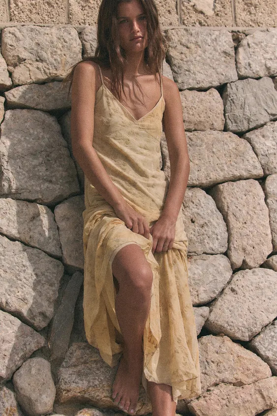 DEVORÉ CAMISOLE DRESS | Zara US