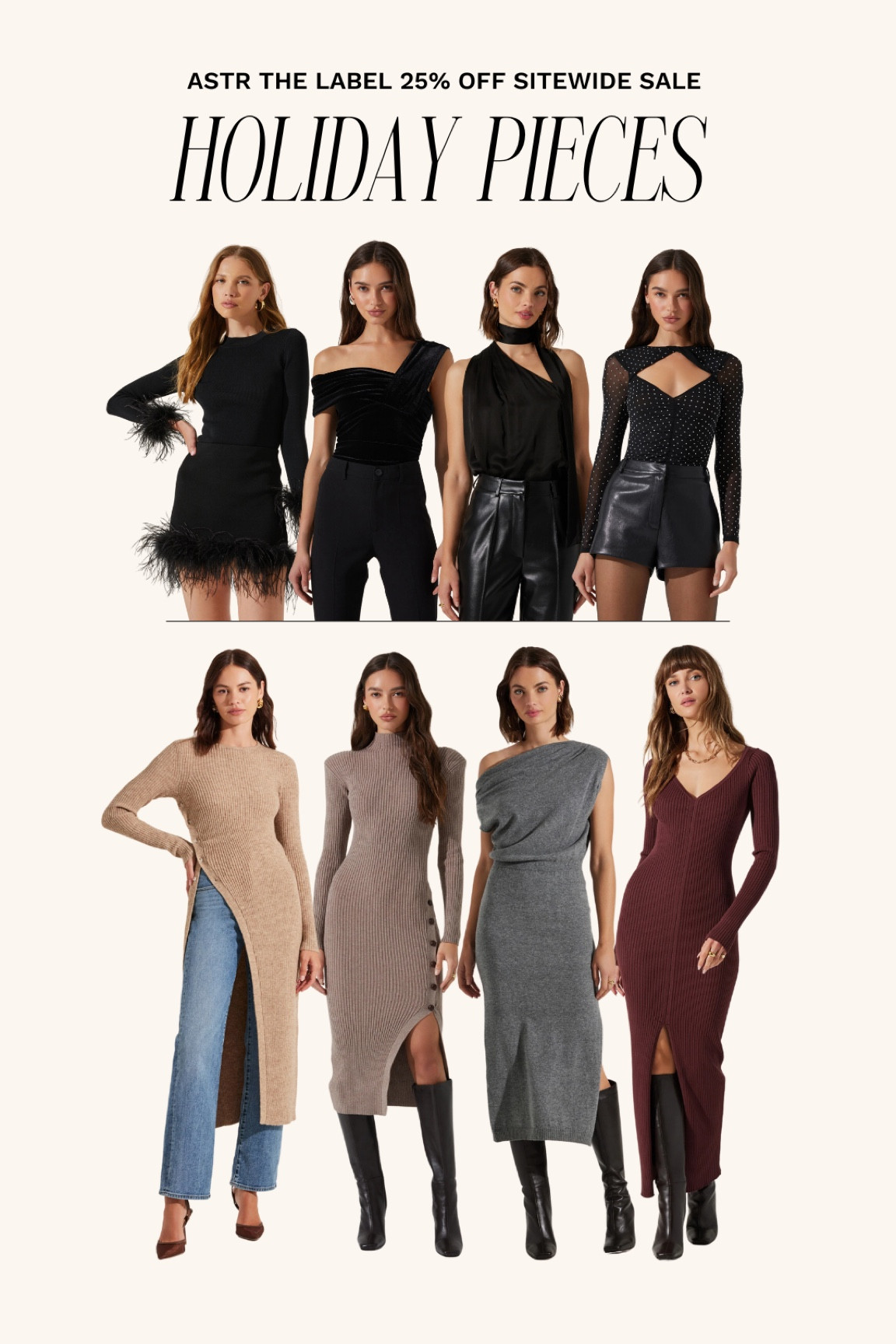 ASTR the Label 25% off sitewide sale. So many cute holiday tops, Thanksgiving outfit ideas and more  

#LTKSaleAlert #LTKSeasonal #LTKHoliday