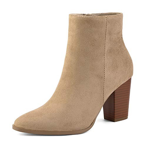 DREAM PAIRS Women's Ankle Boots Chunky Block Heel Booties | Amazon (US)