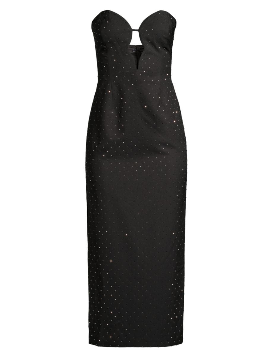 Eleni Studded Strapless Midi-Dress | Saks Fifth Avenue