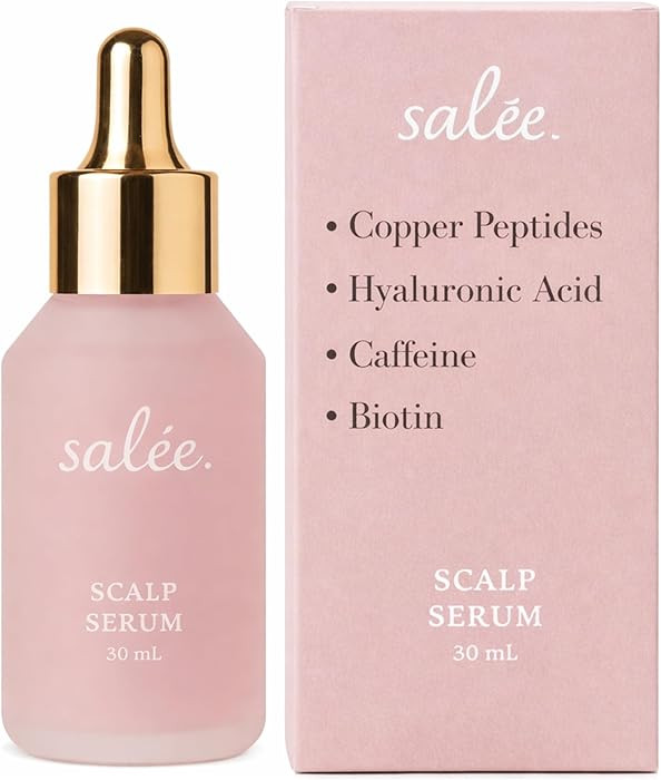 Salee- Scalp Serum Copper Peptides + Hyaluronic Acid + Caffeine +Biotin | For Dry Scalp & Moistur... | Amazon (US)