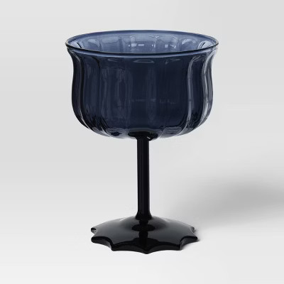 6.76oz Coupe Glass Black - Threshold™ | Target