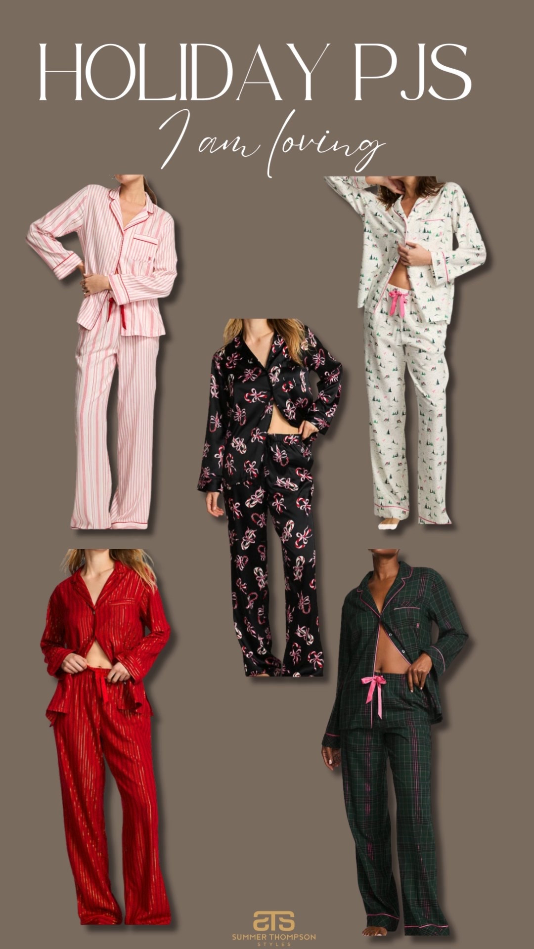 Holiday pajamas I’m loving right now! 

Satin. Pajamas. Sleepwear. Pjs. Loungewear. Satin. Trending. Best sellers. Viral. Affordable. Cyber week  

#LTKHoliday #LTKFindsUnder100 #LTKCyberWeek