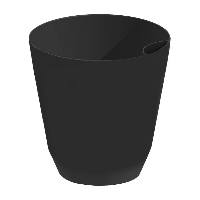 Mainstays 6 in. Black Resin Self-Watering Planter | Walmart (US)