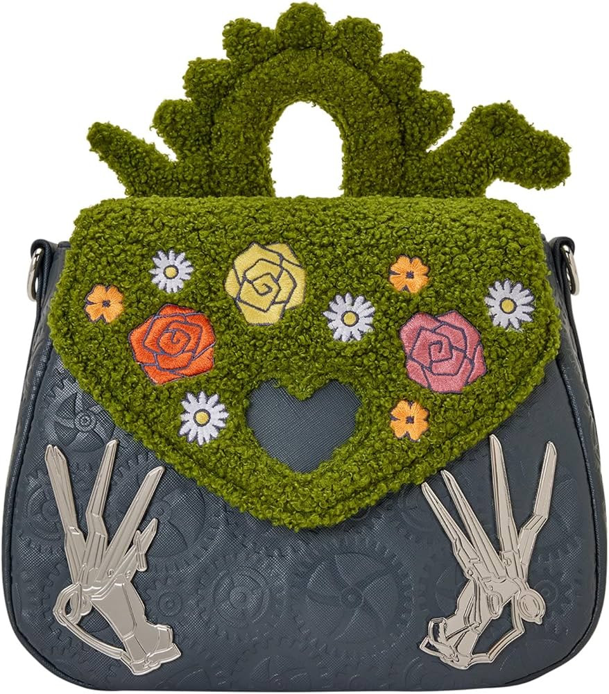 Loungefly Edward Scissorhands Sherpa Crossbody Bag | Amazon (US)