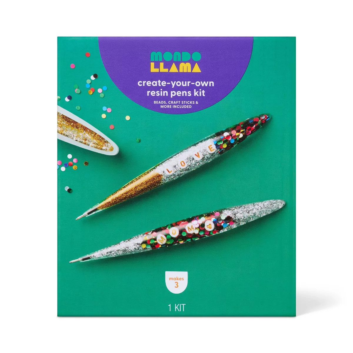 Father's Day Craft 3ct Resin Pen Kit - Mondo Llama™ | Target