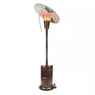38200 BTU Bronze Heat-Focusing Propane Gas Standing Patio Heater | The Home Depot