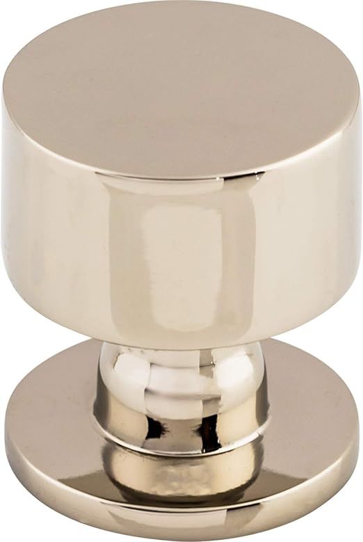 Top Knobs TK821PN Serene Collection 1-1/8" Lily Knob, Polished Nickel | Amazon (US)