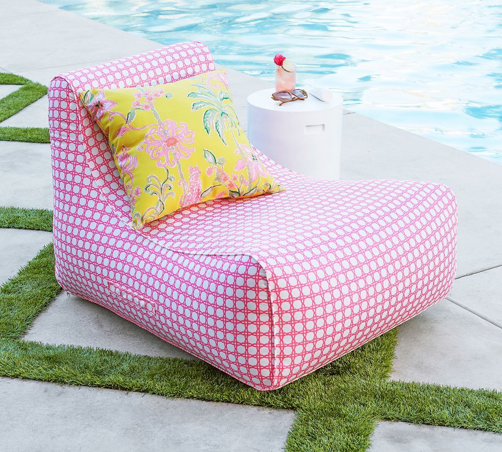 Lilly Pulitzer Coral Reef Outdoor Pool Lounger | Pottery Barn (US)
