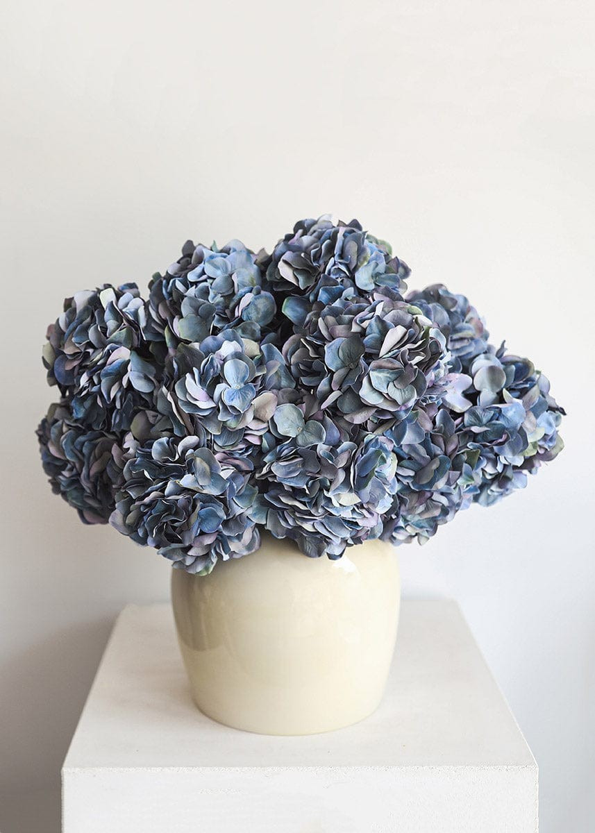 Blue Hydrangea Silk Flower - 21 | Afloral (US)