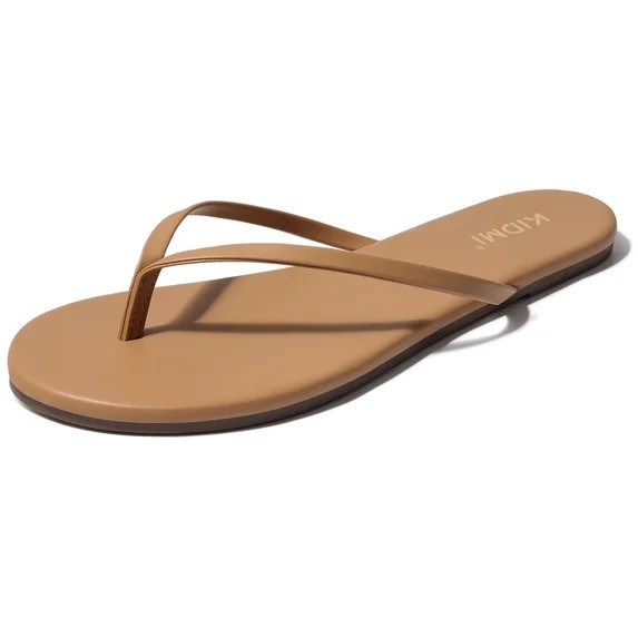 Comwarm Comfortable Summer Beach Women's Flip Flops, Lightweight Flats Women's Sandals Indoor Out... | Walmart (US)