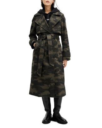 Mixed Camo Print Trench Coat | Bloomingdale's (US)